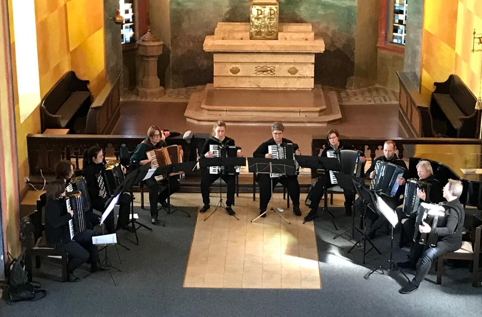 Akkordeon-Ensemble _Fotograf_Fritz Braun