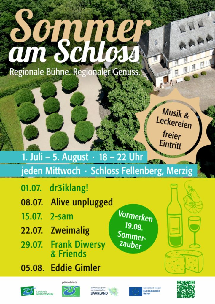 Plakat_Sommer am Schloss